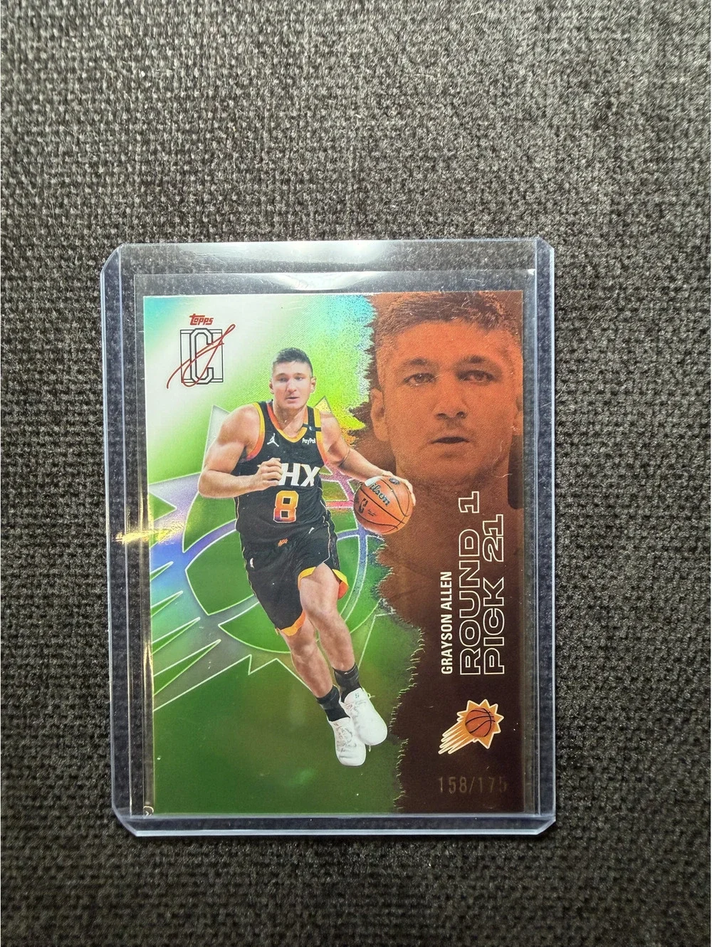 Topps NBA Grayson Allen Phoenix Suns Rookie Card #158/175